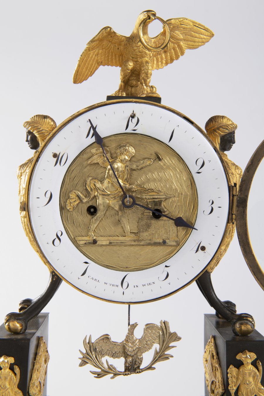 EMPIRE STYLE TABLE CLOCK