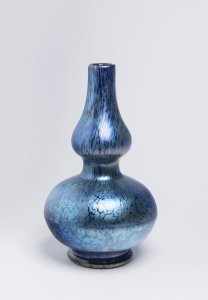 COBALT PAPILLON VASE