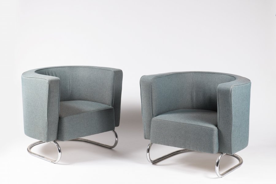 PAIRED ARMCHAIRS