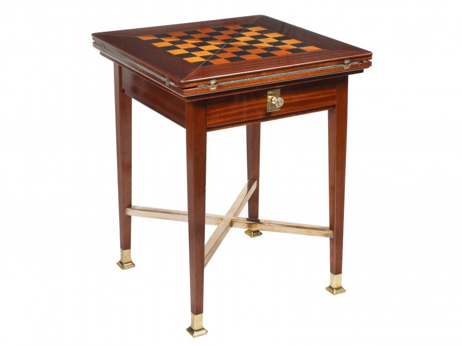 ART NOUVEAU GAME TABLE