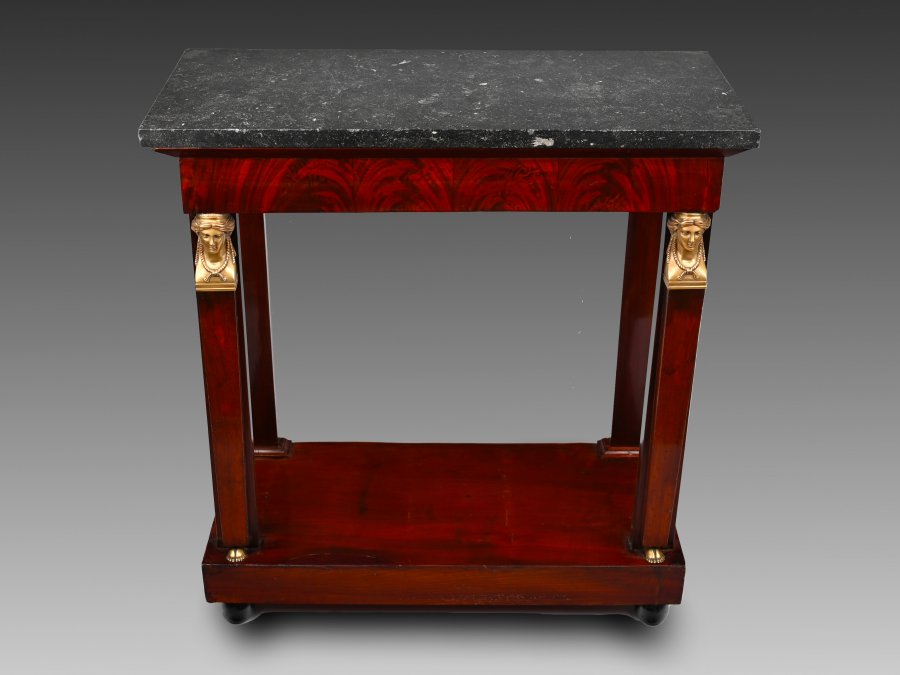 AN EMPIRE CONSOLE TABLE