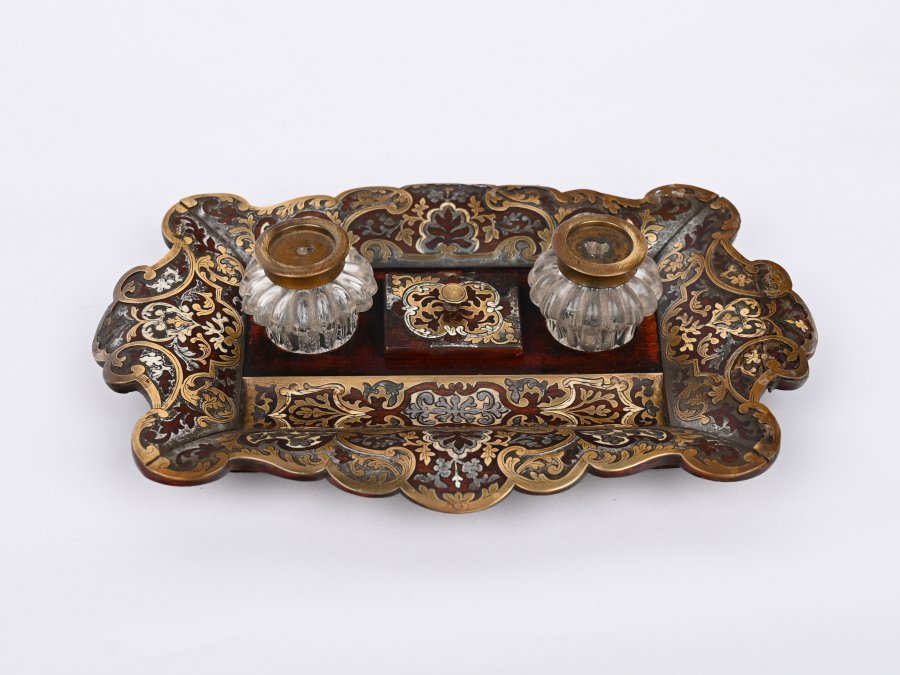 BOULLE INKSTAND