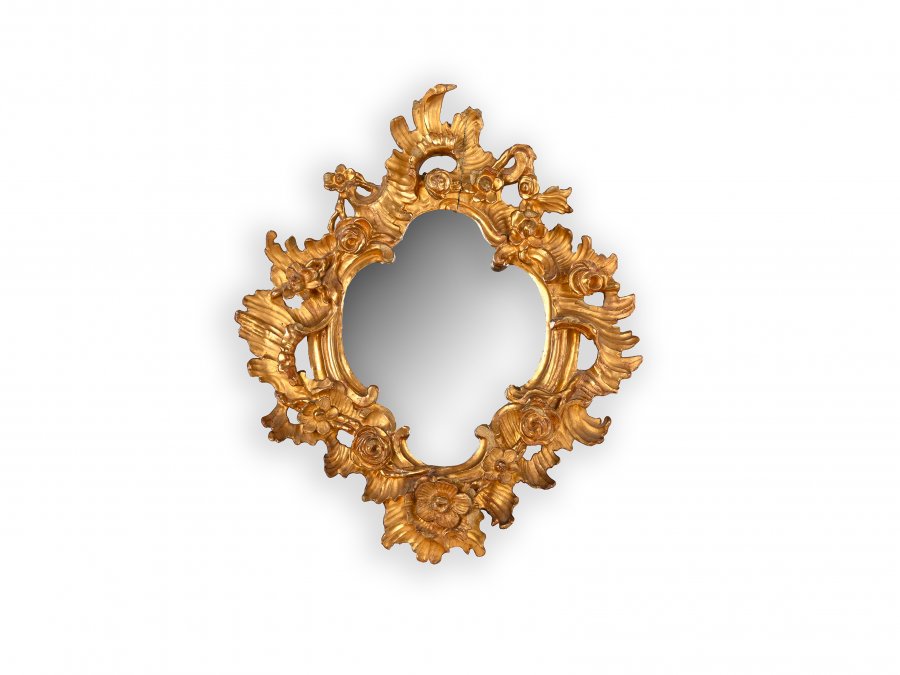 A ROCOCO STYLE MIRROR