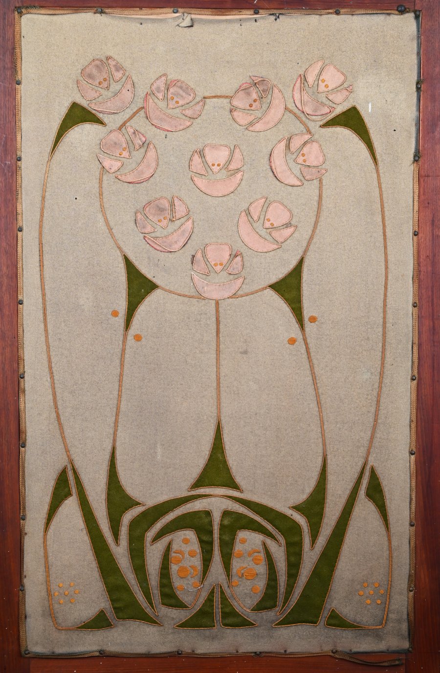 AN ART NOUVEAU SCREEN