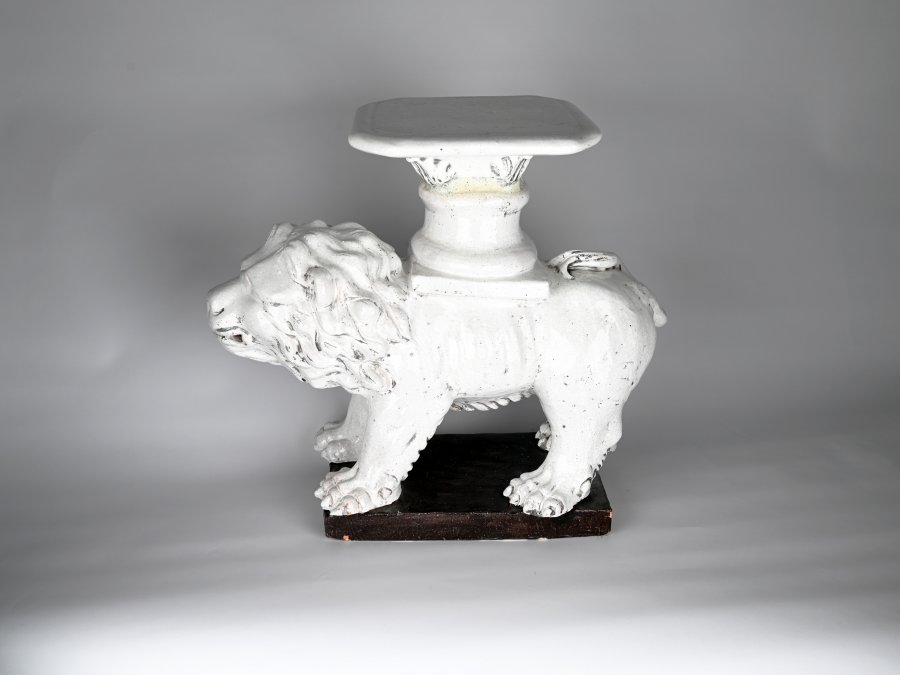 A CERAMIC LION