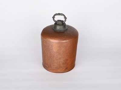 COPPER BOTTLE WITH CAP