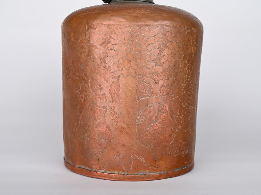 COPPER BOTTLE WITH CAP