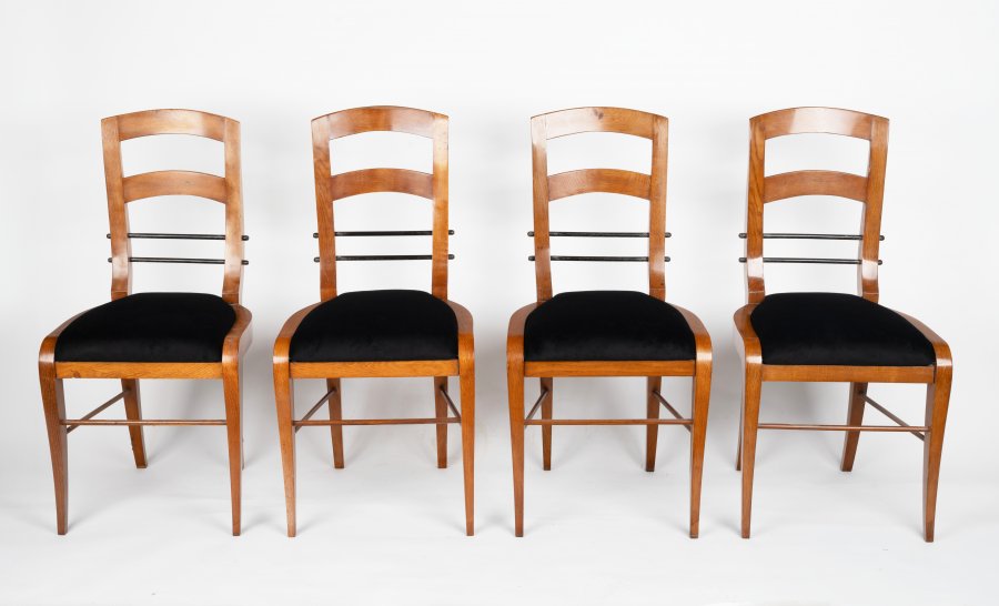 BIEDERMEIER SET OF FOUR CHAIRS