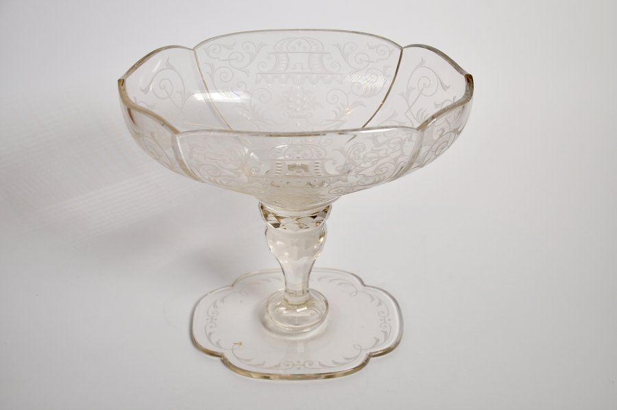 LOBMEYR CUT GLASS BOWL