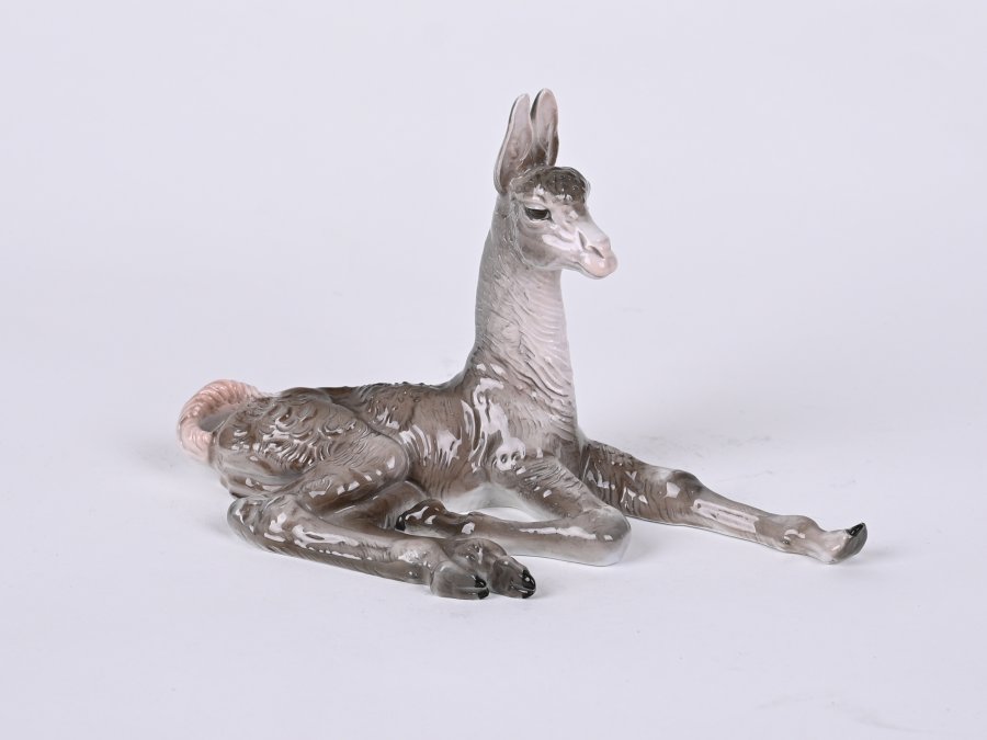 A ROSENTHAL LLAMA STATUETTE