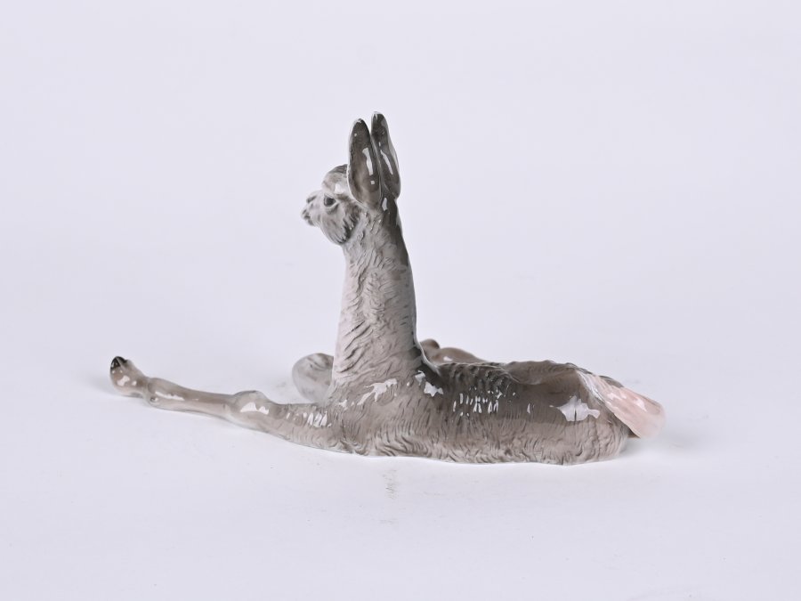 A ROSENTHAL LLAMA STATUETTE