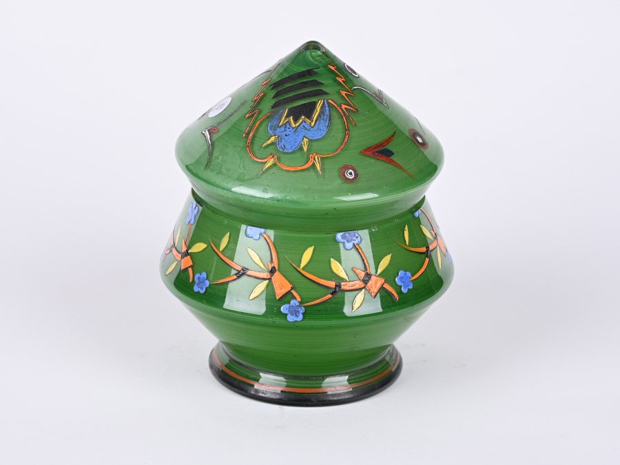 AN ART DECO JAR