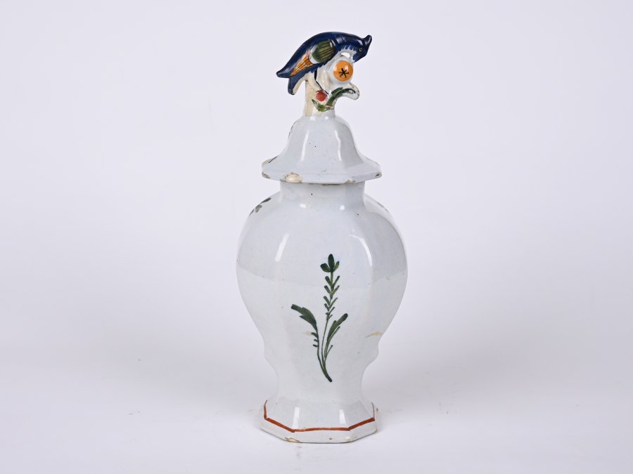 A DUTCH DECORATIVE VASE