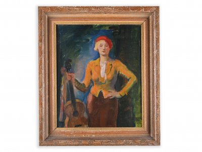 WOMAN WITH A GUITAR