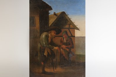 SET OF TWO DUTCH PAINTINGS III