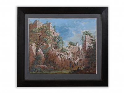 SET OF TWO LANDSCAPE PAINTINGS