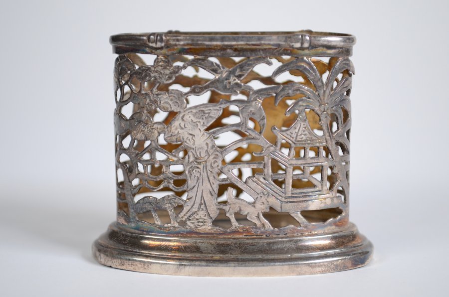 SILVER TOOTHPICK HOLDER