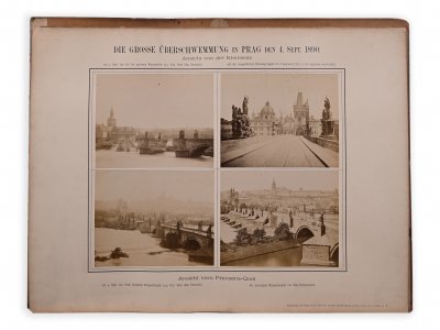 SET OF PHOTOGRAPHS OF THE CHARLES BRIDGE