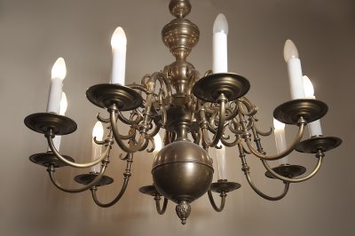 BRASS DUTCH CHANDELIER