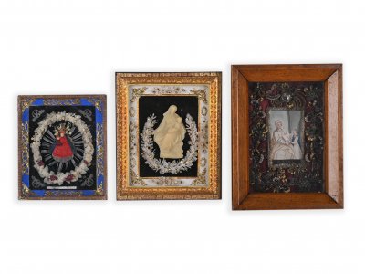 SET OF THREE RELIGIOUS PICTURES