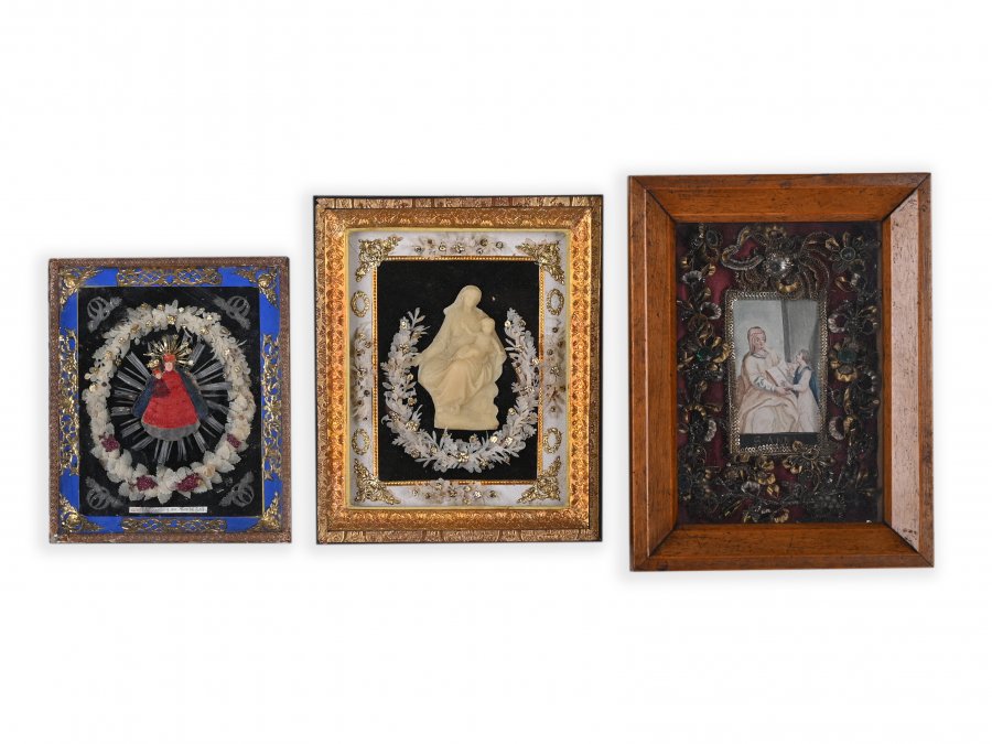 SET OF THREE RELIGIOUS PICTURES