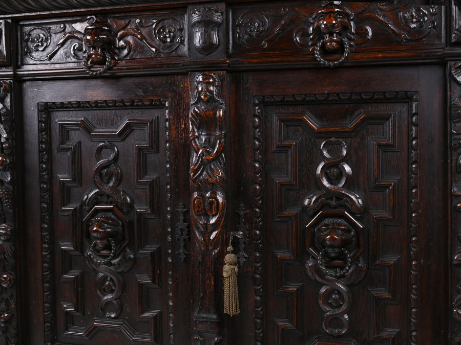 CARVED CABINET