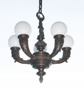 CHANDELIER WITH MOTHER AND CHILD