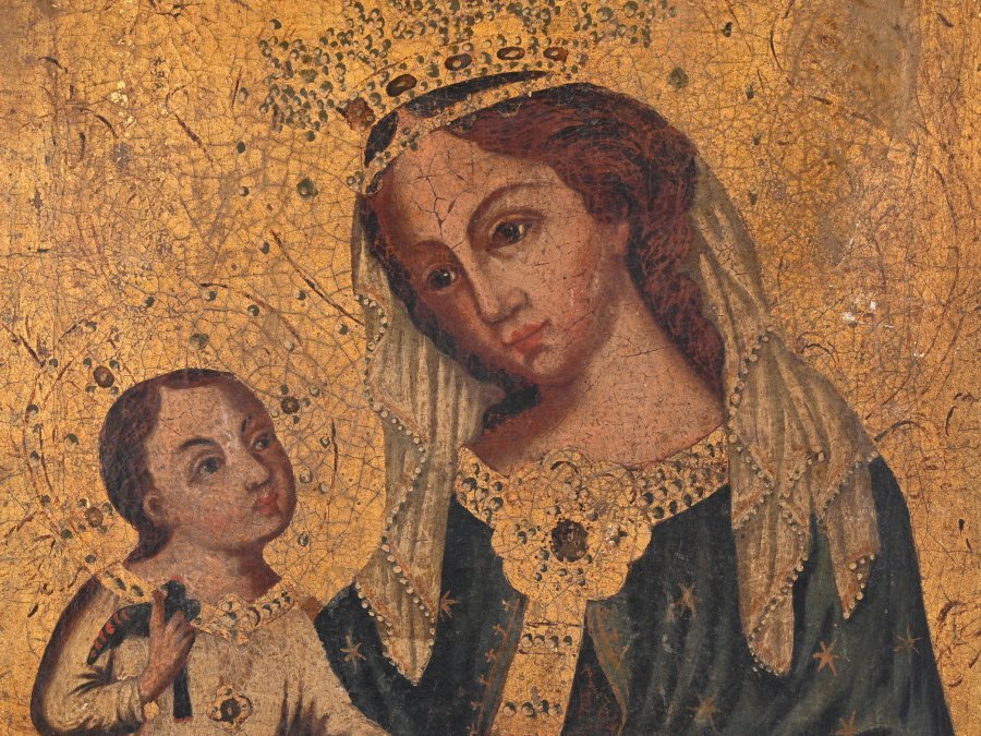 VIRGIN MARY WITH BABY JESUS