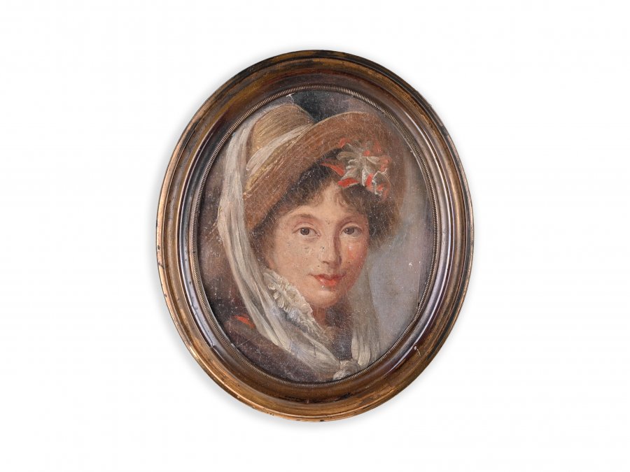 PORTRAIT OF A LADY IN A HAT