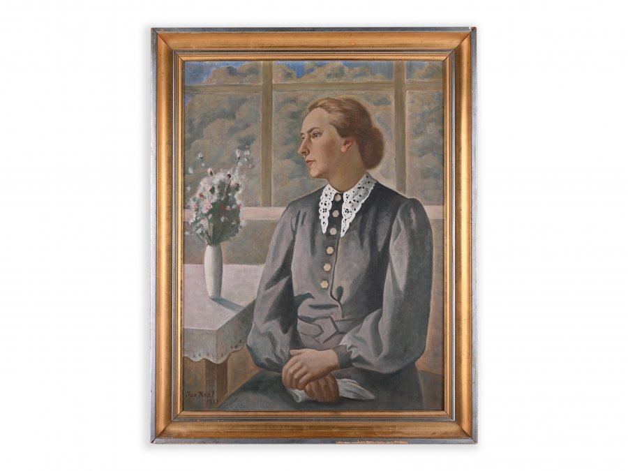 PORTRAIT OF A WOMAN WITH COLLAR