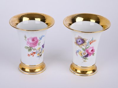 PAIRED VASES MEISSEN