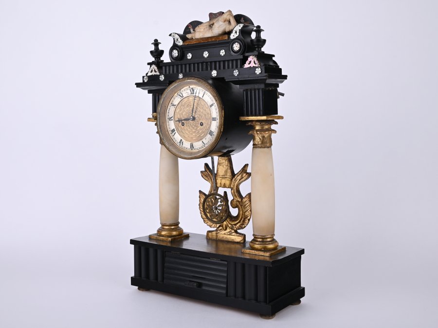 EMPIRE STYLE TABLE CLOCK