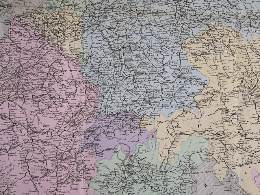 RAILWAY MAP OF EUROPE