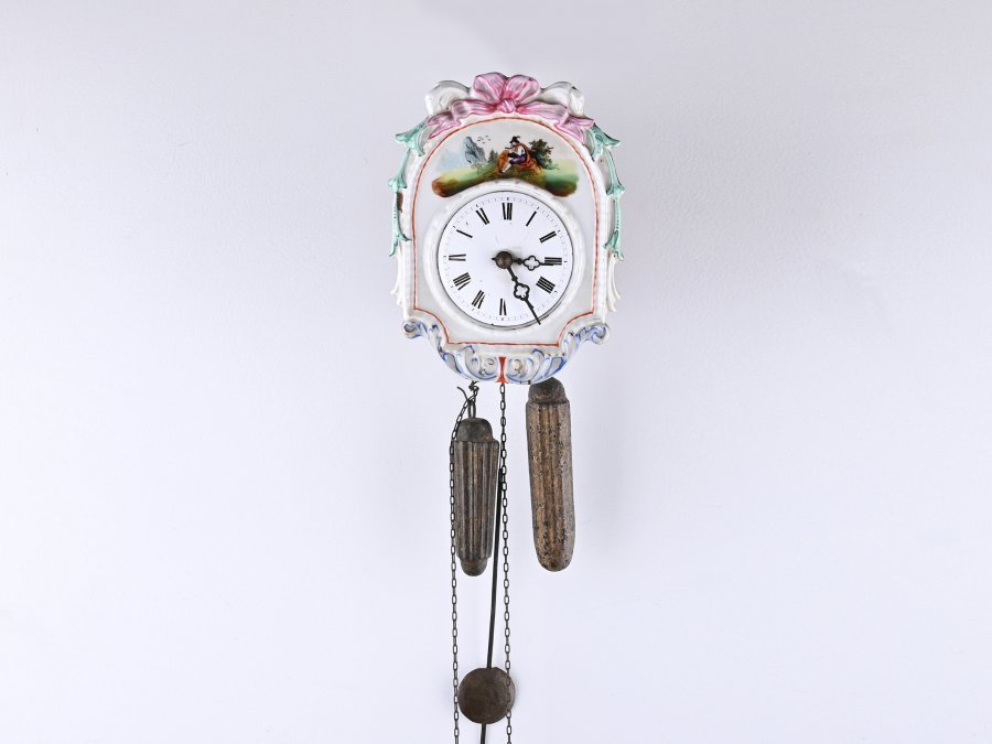 PORCELAIN HANGING CLOCK