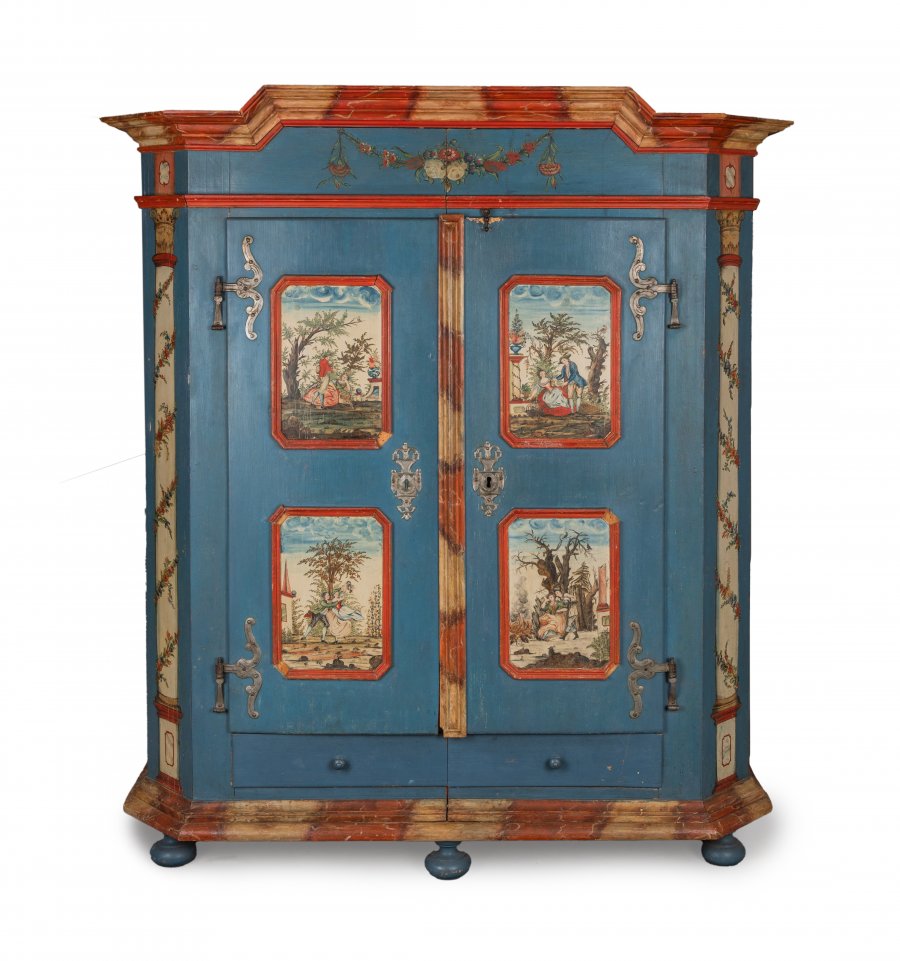 PAINTED FOLK WARDROBE