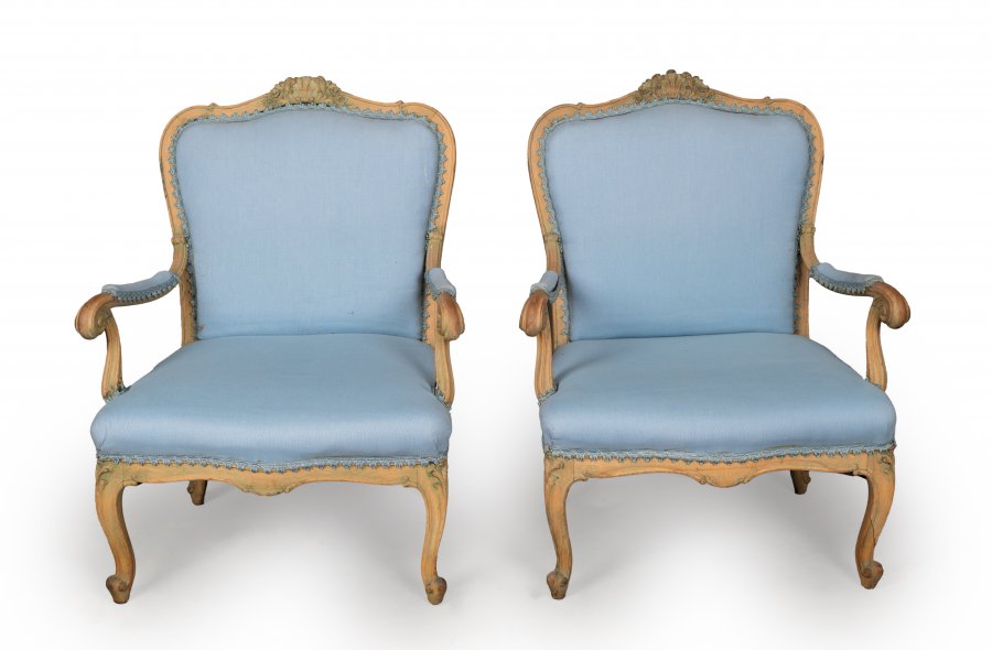 BAROQUE STYLE ARMCHAIRS