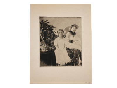 PORTRAIT OF TWO CHILDREN