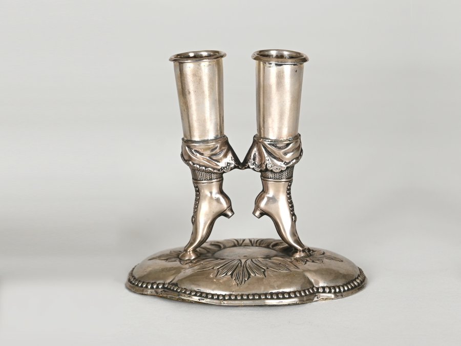 TWO CANDLESTICKS