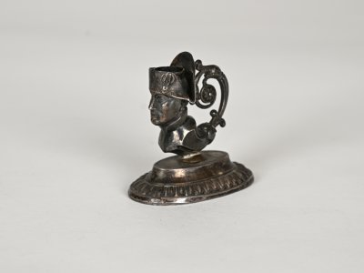 CANDLESTICK WITH NAPOLEON