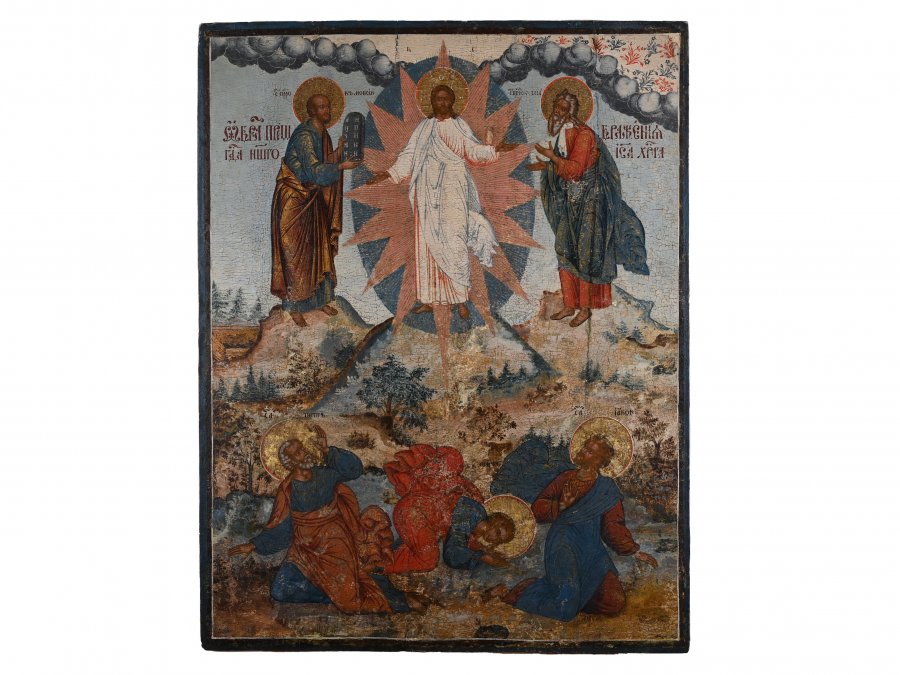 ICON OF TRANSFIGURATION OF JESUS