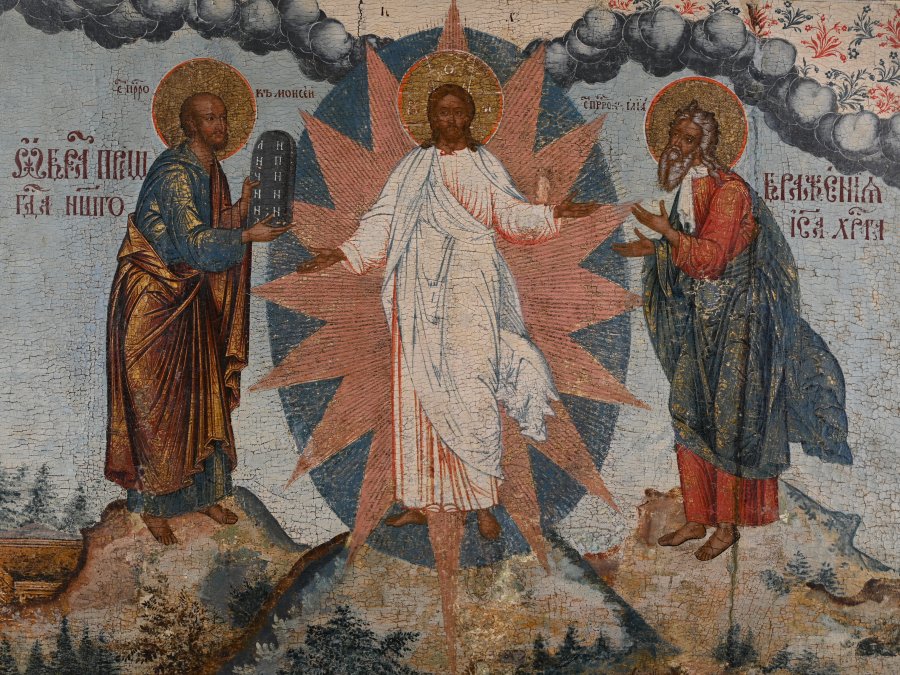 ICON OF TRANSFIGURATION OF JESUS