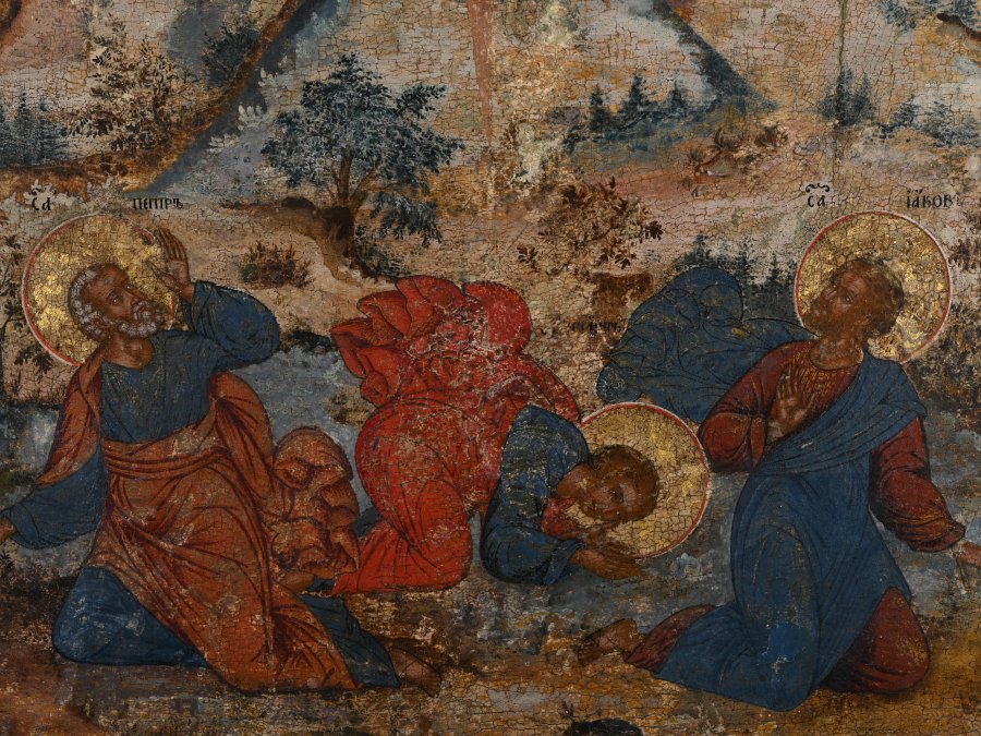 ICON OF TRANSFIGURATION OF JESUS