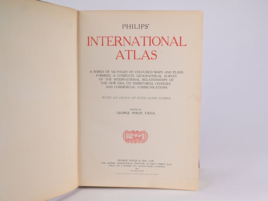 PHILIPS` INTERNATIONAL ATLAS