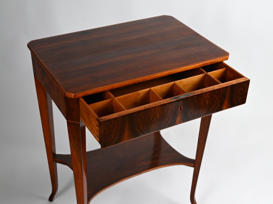 A BIEDERMEIER SIDE TABLE