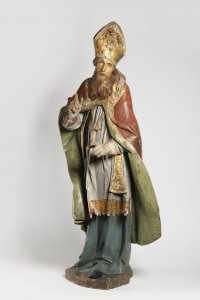 BAROQUE BISHOP SCULPTURE