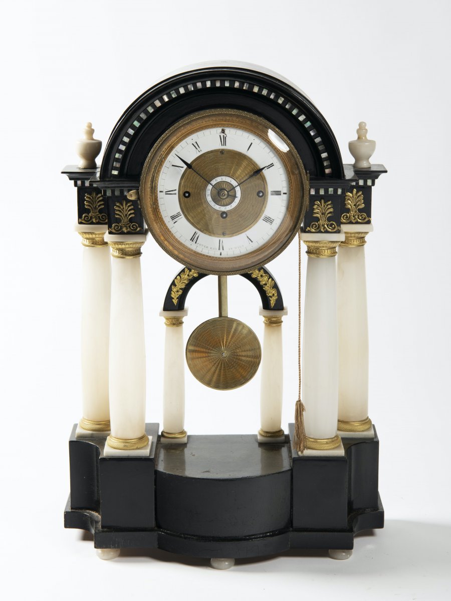 BIEDERMEIER TABLE CLOCK