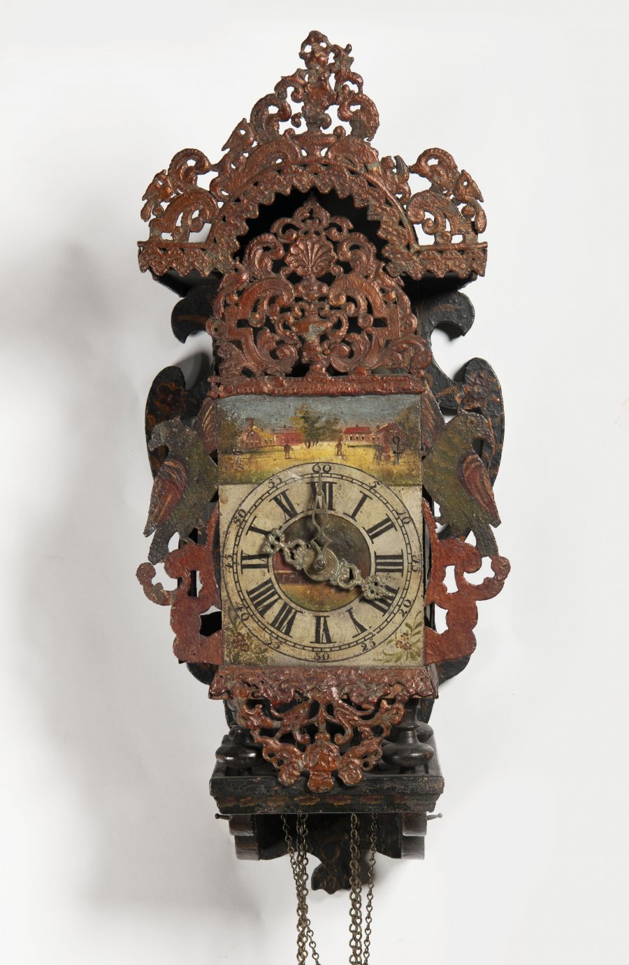 BAROQUE WALL CLOCK "STOELKLOK"