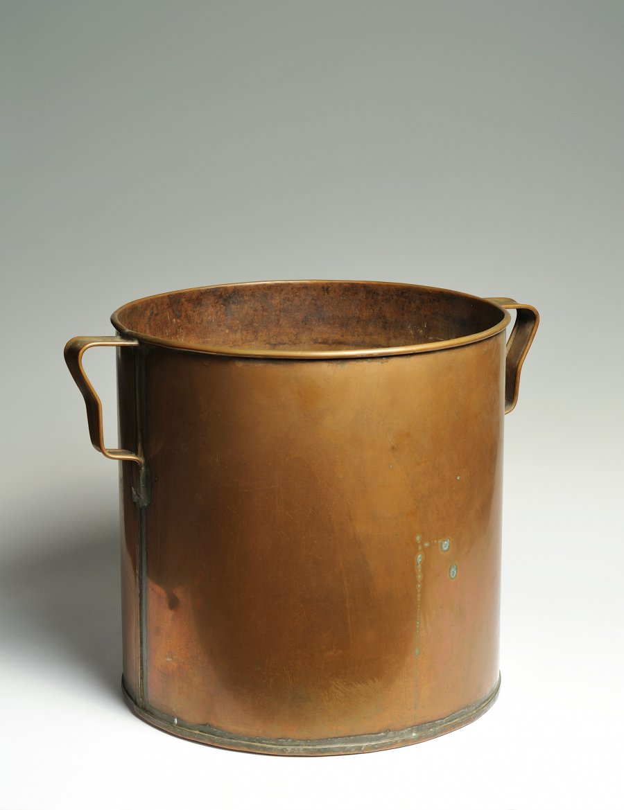 A GROUP OF FOUR COPPER VESSELS