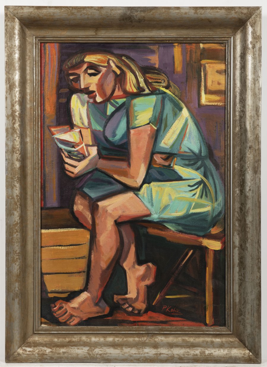 SITTING WOMAN