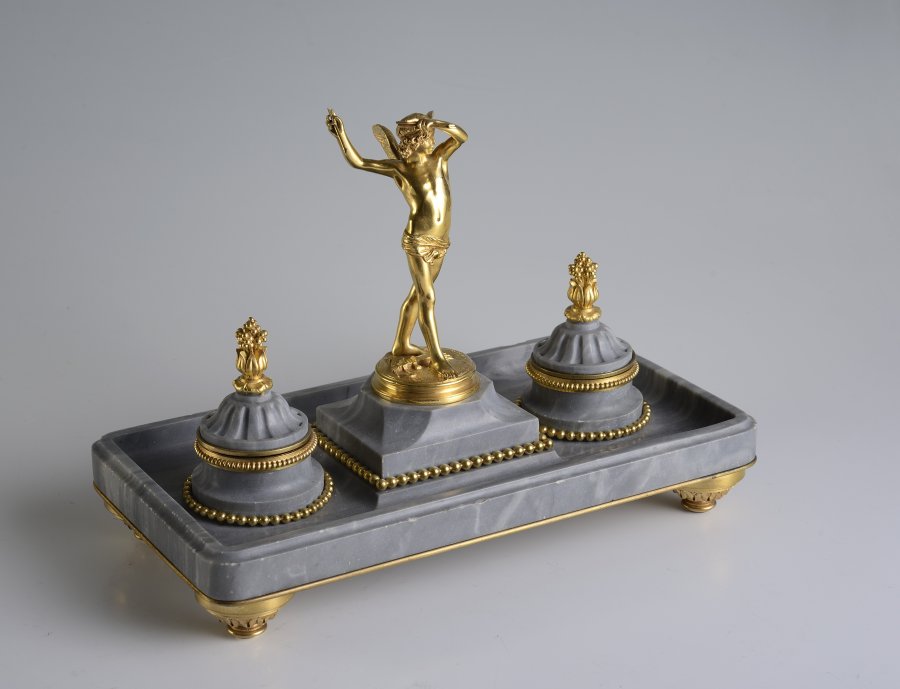 MARBLE INKWELL